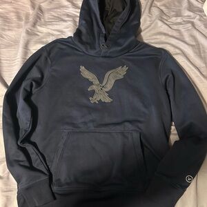 American Eagle Outfitters Navy Hoodie with Eagle Design